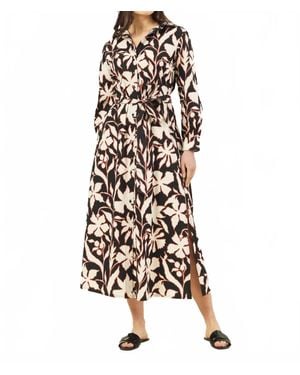 Omika Emma Shirt Dress - White