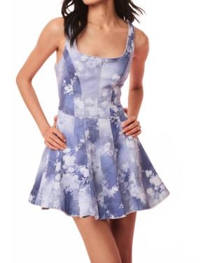 LoveShackFancy Piero Dress - Blue