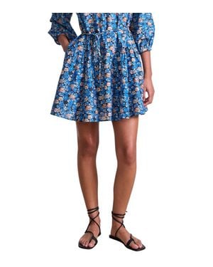 Apiece Apart Trinidad Mini Dress - Blue