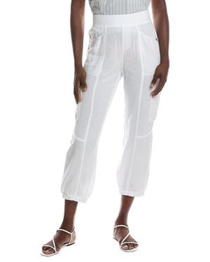 XCVI Hidalgo Banded Pant - White
