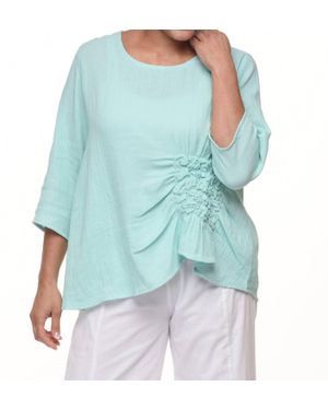 Tulip Clothing Olga Top - Blue
