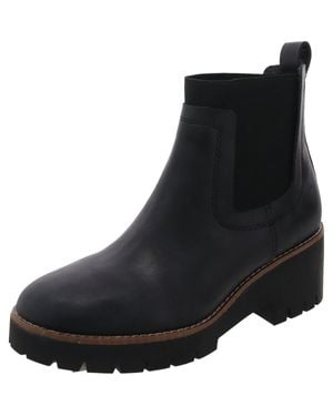 Aqua College Demi Suede Waterproof Chelsea Boots - Black