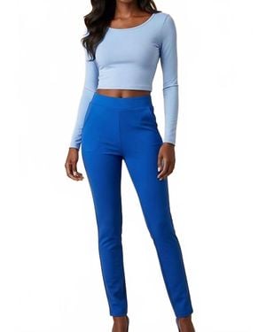 K TOO Pull-On Pants - Blue