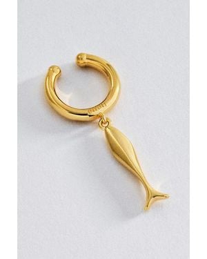 Eliou Sardine Single Ear Cuff - Metallic