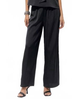 Adelyn Rae Anabelle Wide Leg Pants - Black