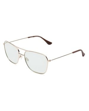 CADDIS Hooper Block Lens Readers Glasses - Metallic