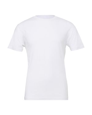 Bella Canvas Canvas Jersey Crew Neck Short Sleeve T-Shirt - White