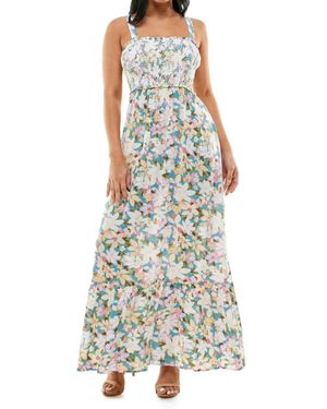Winslow Collection Meadow Bloom Maxi Dress - White
