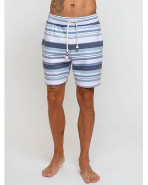 Sol Angeles Bay Stripe Short - Blue