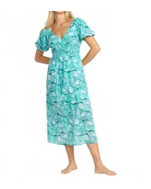 Billabong Go Coastal Midi Dress - Blue