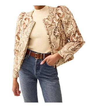 Marie Oliver Faison Zip Up Jacket - Blue