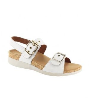 Strive Amalfi Buckle Sandals - Metallic