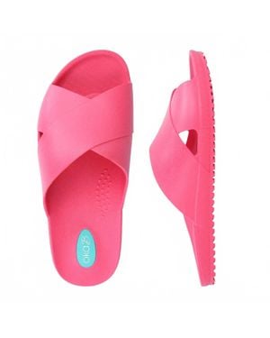 Oka-B Maxwell Slide Sandals - Pink