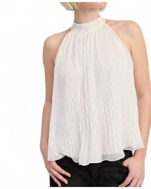 En Saison Camille Swing Top - White