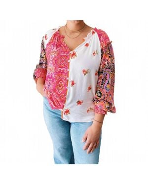 Lovesoft Marisol Blouse - Red