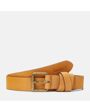 Timberland 30Mm Wrap Keeper Belt - Brown