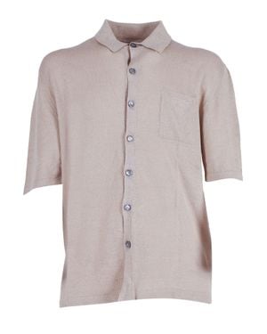Sette Fili Cashmere Camicia M/Manica Con Taschino - Multicolor