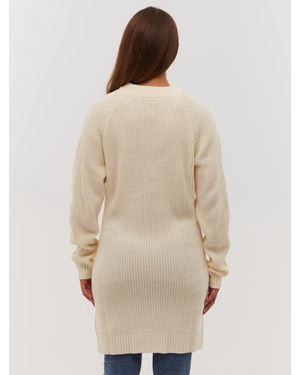 Bench Karlie Rib Knit Sweater Dress - Natural