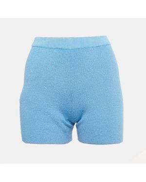 Jacquemus Knit Shorts - Blue