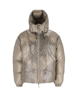 ROA Taupe Comfortemp Ecodown Hooded Jacket - Gray