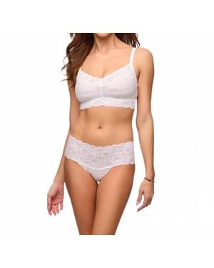 Cosabella Never Say Never Curvy Sweetie Bralette - Brown