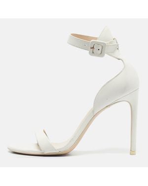 Sophia Webster Leather Nicole Ankle Strap Sandals - White