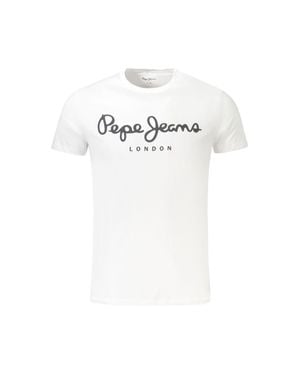 Pepe Jeans Cotton Tshirt - White