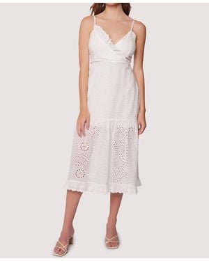Lost + Wander Petals Of The Sky Midi Dress - Pink
