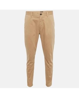 BOSS Tapered Fit Chino Pants L/Waist 34" - Natural