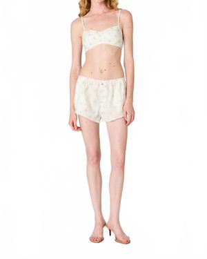 Nia Zed Bralette - White