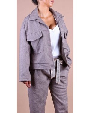 Gigi Moda Gemma Jacket - Purple