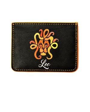 Emm Kuo Horoscope Leo Cardholder - Black