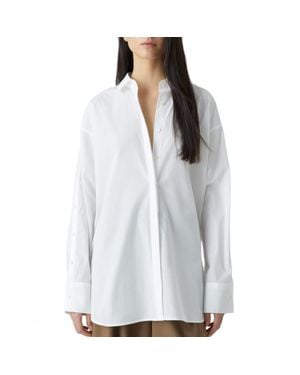Closed Organic Cotton Poplin Blouse - White