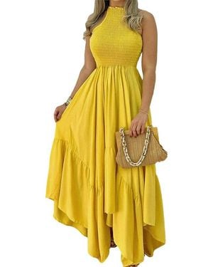 Esea Maxi Dress - Yellow