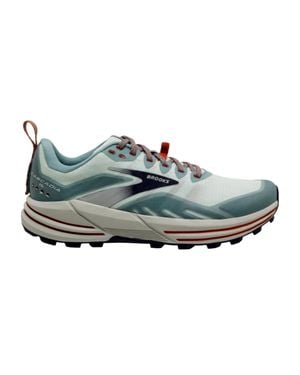 Brooks Cascadia 16 Aqua Tourmaline Rooibos Tea 120363-1B-480 - Blue