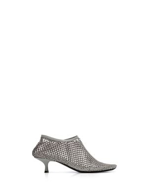 Christopher Esber Minette Crystal Micro Heel - White