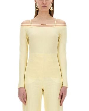 Jacquemus The Sierra Shirt - Yellow