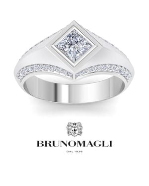 Bruno Magli 1 1/2 Carat Lab Grown Diamond Ring - White