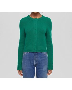 RE/DONE Baby Crew Cardigan - Green