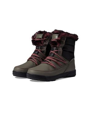 The North Face Sierra Luxe New Taupe Waterproof Winter Boots Zpo2396 - Black