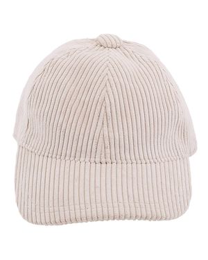 Van Palma Ray Velvet Cord Hat - Natural