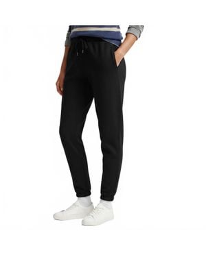 Eddie Bauer Vintage Soft Sherpa Lined Sweatpants - Black