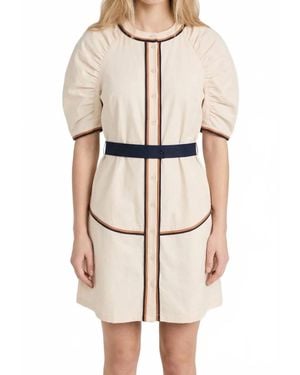 Never A Wallflower Solstice Short Dress - Natural