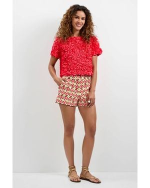 Trina Turk Corbin 2 Short - Red