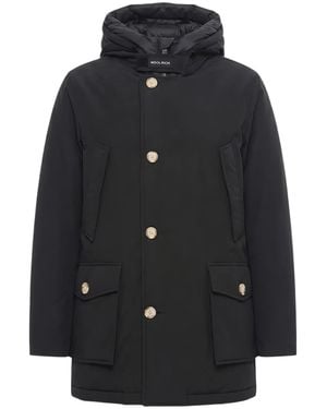 Woolrich Artic Hooded Button-Up Parka - Black