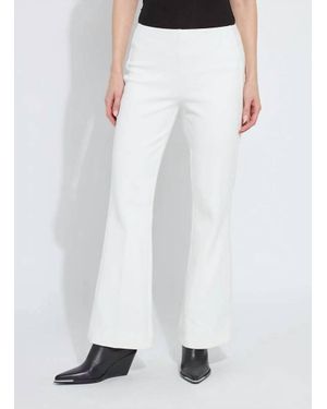 Lyssé Pull On Pant - White