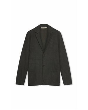 Maurizio Baldassari Soft Cashmere Rib Swacket - Black