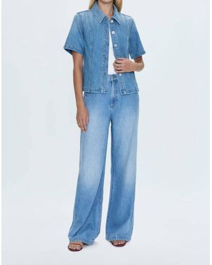 Pistola Cyndi Denim Shirt - Blue