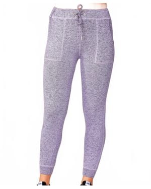 French Kyss Melange Sweatpants - Purple