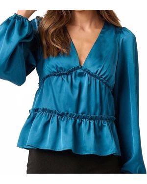 Mittoshop Tier Blouse - Blue